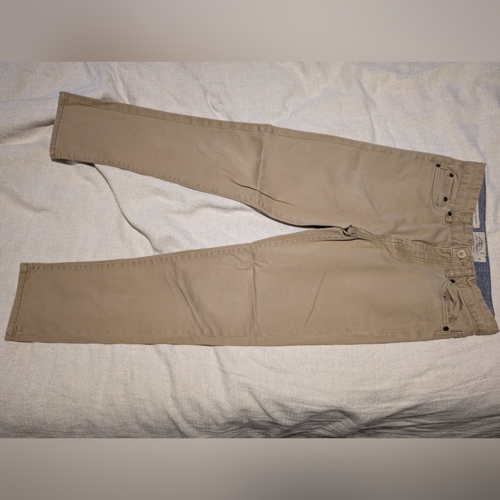 Kids Tan Khaki Pants
